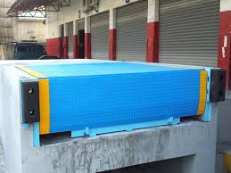 Dock Leveler in Use